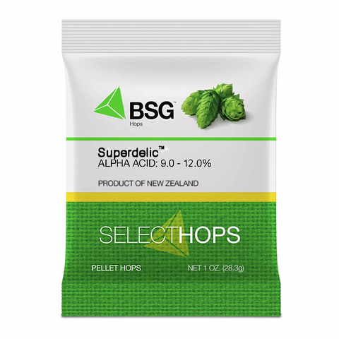 Superdelic™ (NZ) Hop Pellets 1 oz