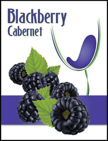 Blackberry Wine Label