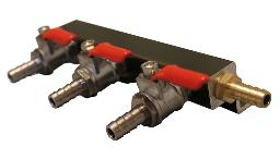 3-WAY GAS MANIFOLD